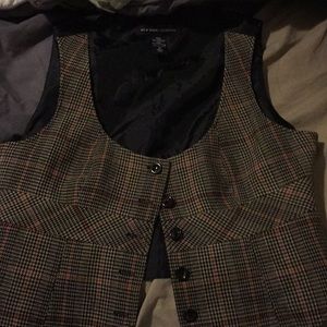 Plaid Vest